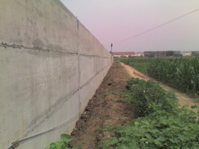 丛台简易砖砌围墙